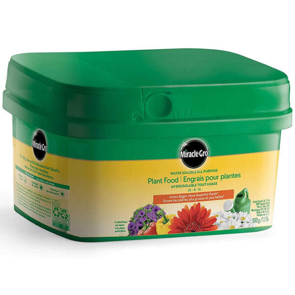 Water Soluble All Purpose Plant Food 24-8-16 500g - Miracle-Gro