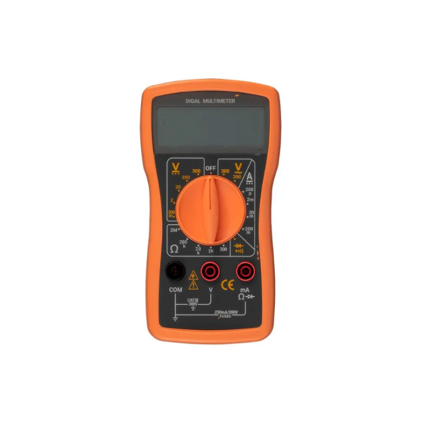 Digital Multimeter For Testing Voltage, Current, Resistance, And Diodes