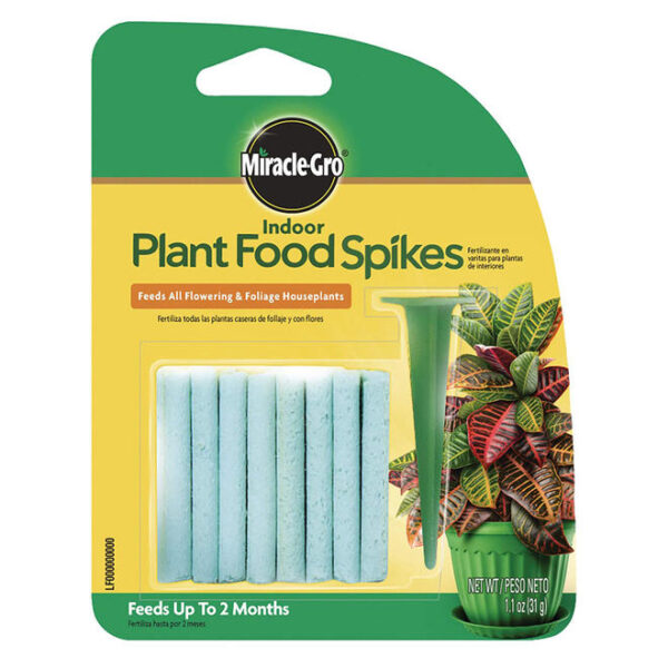 Indoor Plant Food Spikes, Includes 24 Spikes - Miracle-Gro