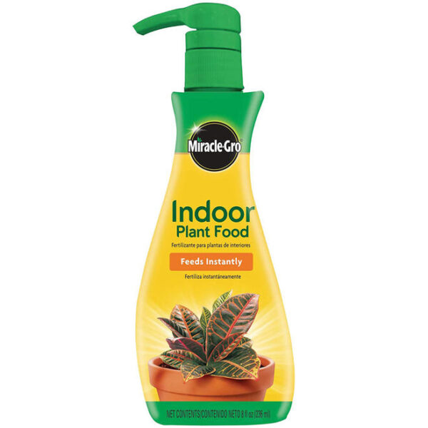 Liquid Indoor Plant Food Pump, 236 ML (8 Fl Oz) - Miracle-Gro